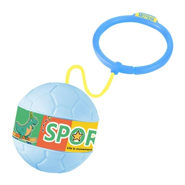 Minge Pentru Sarit, Tip Coarda Hula Hoop, Cerc 12 Cm, Coarda 52 Cm, Minge 12 X 11 Cm, Functie Iluminat, 4-6 Ani, Plastic - vivimall.ro