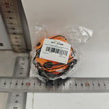 Minge Space Moon Ball portocalie ținută în mână, jucărie elastică antistres pentru copii, 66 mm