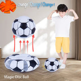 Minge Ufo Fotblal Cu Deformare, Diametru 8 Cm, 3 Ani +, Interactiva, Minge Magicäƒ Ozn Zburator, Minge Zburäƒtoare - vivimall.ro