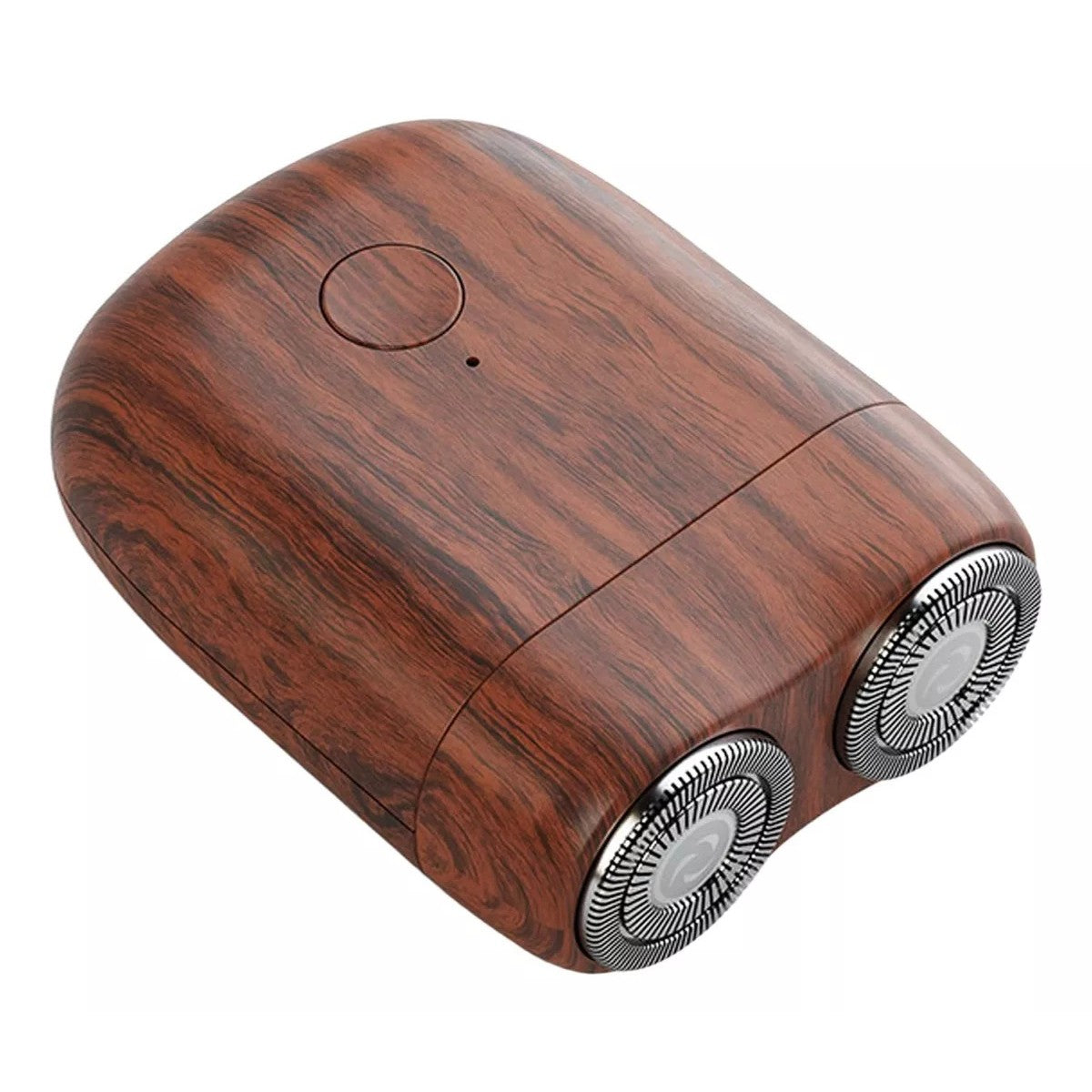 Mini Aparat De Ras Electric, Din Abs Cu Fibra De Carbon, Portabil, Cap Rotativ Detasabil Cu 2 Lame De Otel, Rezistent La Apa, Incarcare Type-C, Autonomie 45 Min - vivimall.ro