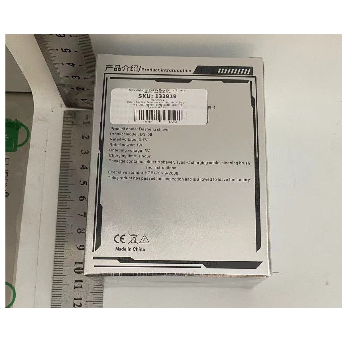Mini Aparat De Ras Electric, Din Abs Cu Fibra De Carbon, Portabil, Cap Rotativ Detasabil Cu 2 Lame De Otel, Rezistent La Apa, Incarcare Type-C, Autonomie 45 Min - vivimall.ro