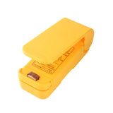 Mini Aparat De Sigilat Pungi Cu Baterii, Etansare Prin Caldura, Spate Magnetic, Portabil, 9.7X3 Cm - vivimall.ro