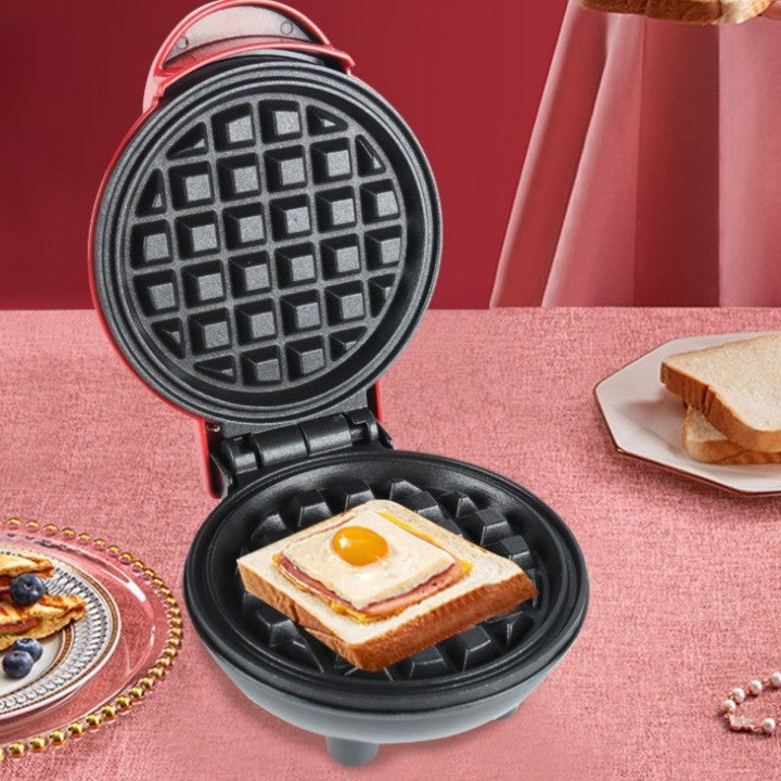 Mini Aparat De Vafe, Multifunctional, Pentru Casa Si Calatorii, Compact, Usor De Transportat Si Depozitat, 18X14.5X9.3 Cm, Rosu - vivimall.ro