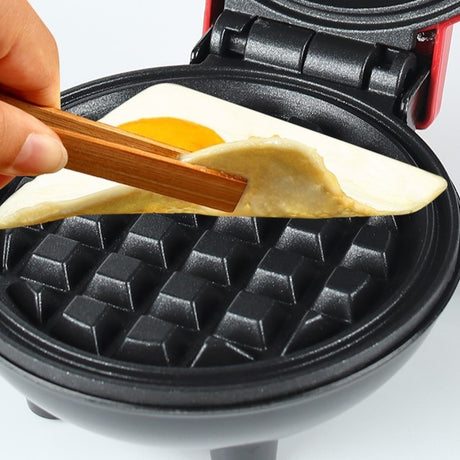 Mini aparat vafe multifunctional casa | CrispJoy - vivimall.ro