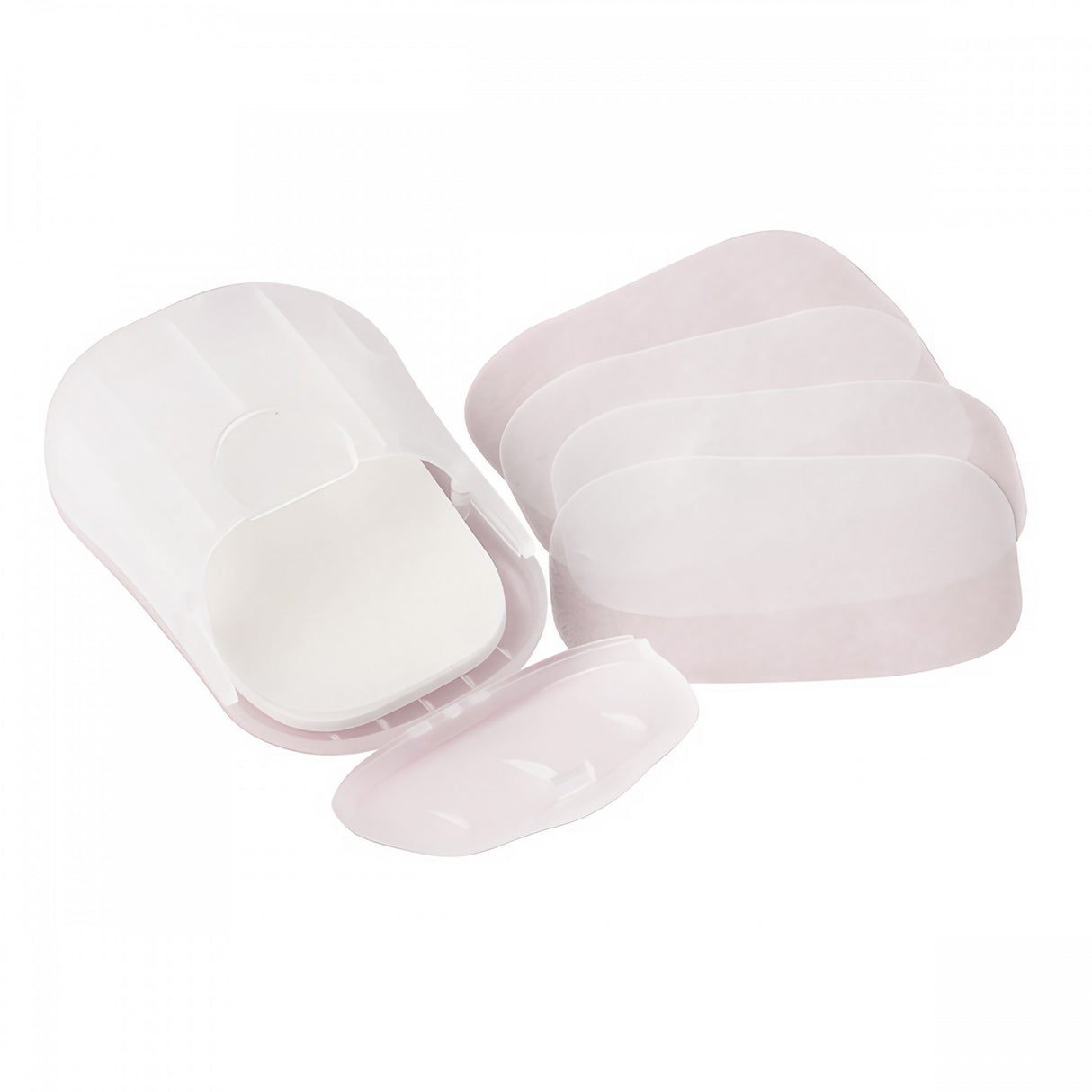 Mini Cutie De Sapun Din Hartie, De Unica Folosinta, Portabila, Potrivit Pentru Calatorii, 20 Buc - vivimall.ro