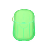 Mini Cutie De Sapun Din Hartie, De Unica Folosinta, Portabila, Potrivit Pentru Calatorii, 20 Buc - vivimall.ro