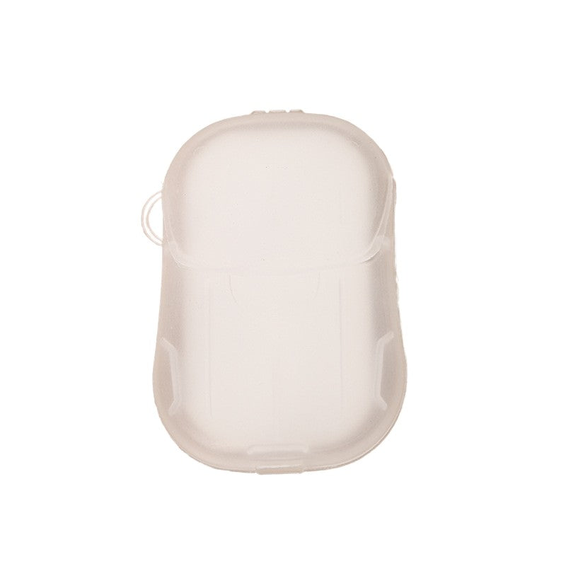 Mini Cutie De Sapun Din Hartie, De Unica Folosinta, Portabila, Potrivit Pentru Calatorii, 20 Buc - vivimall.ro