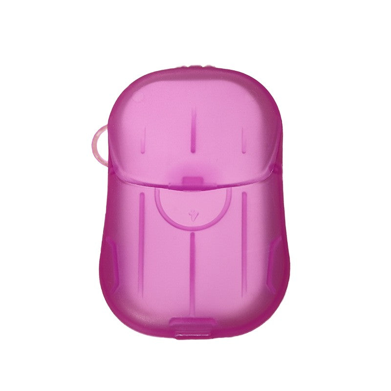 Mini Cutie De Sapun Din Hartie, De Unica Folosinta, Portabila, Potrivit Pentru Calatorii, 20 Buc - vivimall.ro