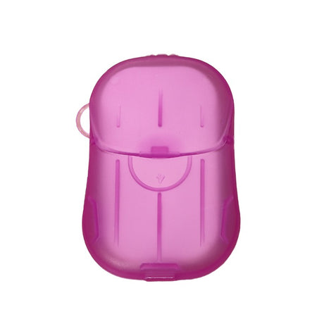 Mini Cutie De Sapun Din Hartie, De Unica Folosinta, Portabila, Potrivit Pentru Calatorii, 20 Buc - vivimall.ro