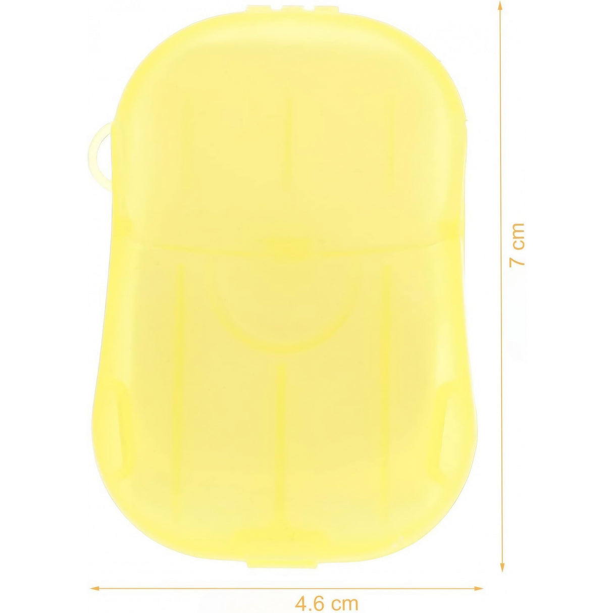 Mini Cutie De Sapun Din Hartie, De Unica Folosinta, Portabila, Potrivit Pentru Calatorii, 20 Foite - vivimall.ro