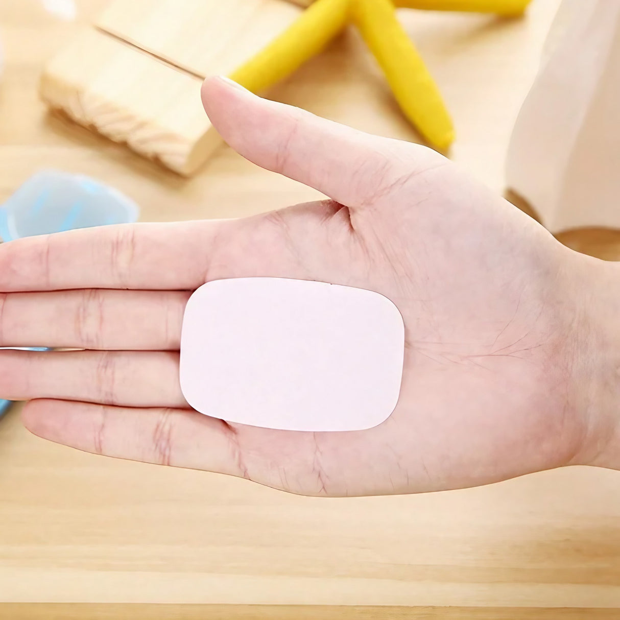 Mini Cutie De Sapun Din Hartie, De Unica Folosinta, Portabila, Potrivit Pentru Calatorii, 20 Foite - vivimall.ro