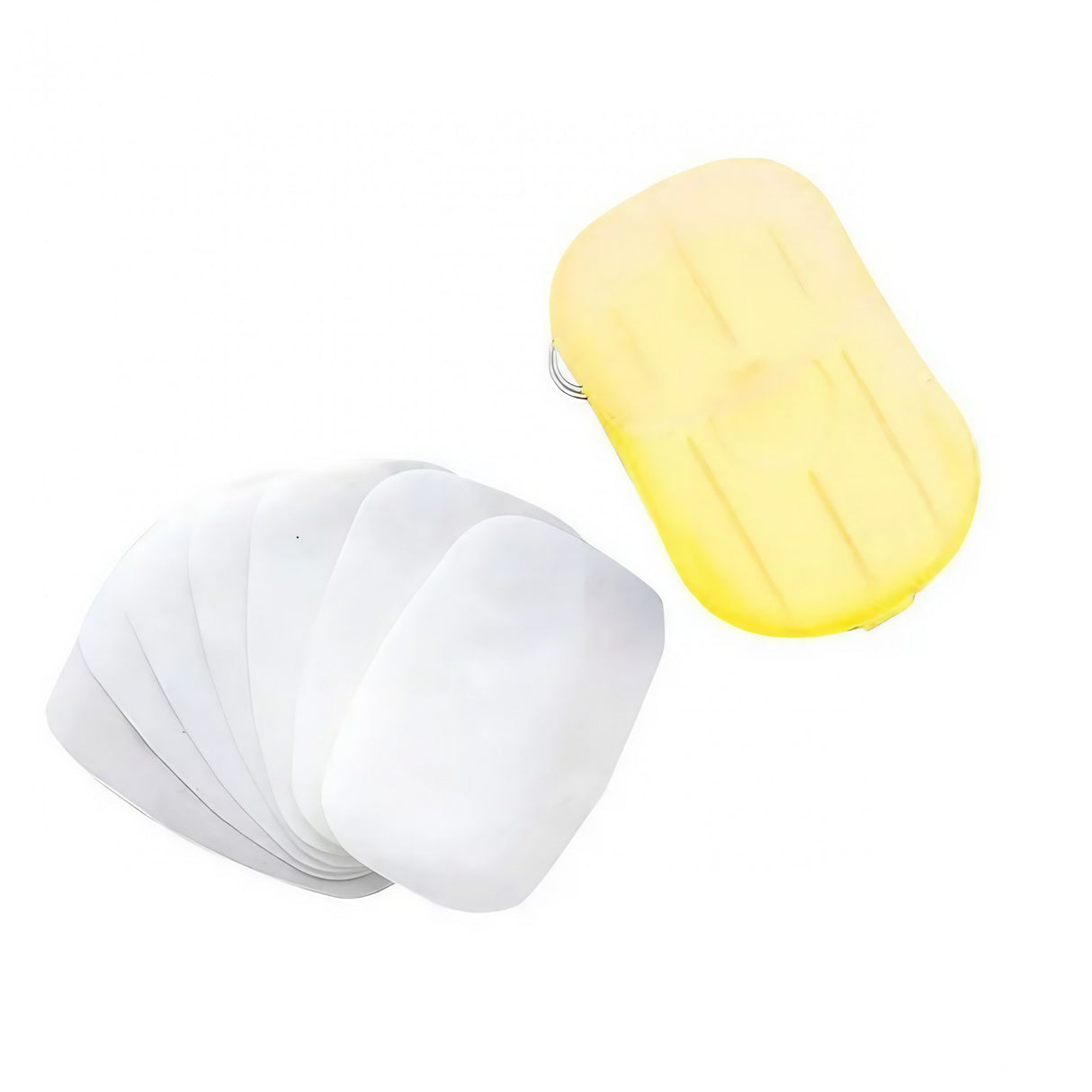 Mini Cutie De Sapun Din Hartie, De Unica Folosinta, Portabila, Potrivit Pentru Calatorii, 20 Foite - vivimall.ro