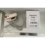 Mini Fier de Calcat, Flippy, Pliabil si Portabil, Calcare Verticala/Orizonala, cu Abur, 50 ml, 40W, 10.5 x 12 cm, Alb