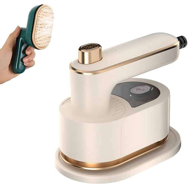 Mini Fier de Calcat, Flippy, Pliabil si Portabil, Calcare Verticala/Orizonala, cu Abur, 50 ml, 40W, 10.5 x 12 cm, Alb