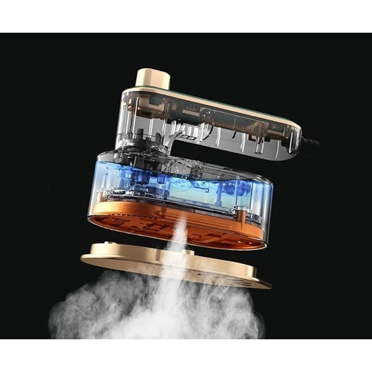 Mini Fier de Calcat, Flippy, Pliabil si Portabil, Calcare Verticala/Orizonala, cu Abur, 50 ml, 40W, 10.5 x 12 cm, Alb