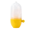 Mini Shaker Manual pentru Oua, Vivimall, pentru Galbenusuri si Albusuri, Mixer Amestecare, 15x6 cm, Galben - vivimall.ro