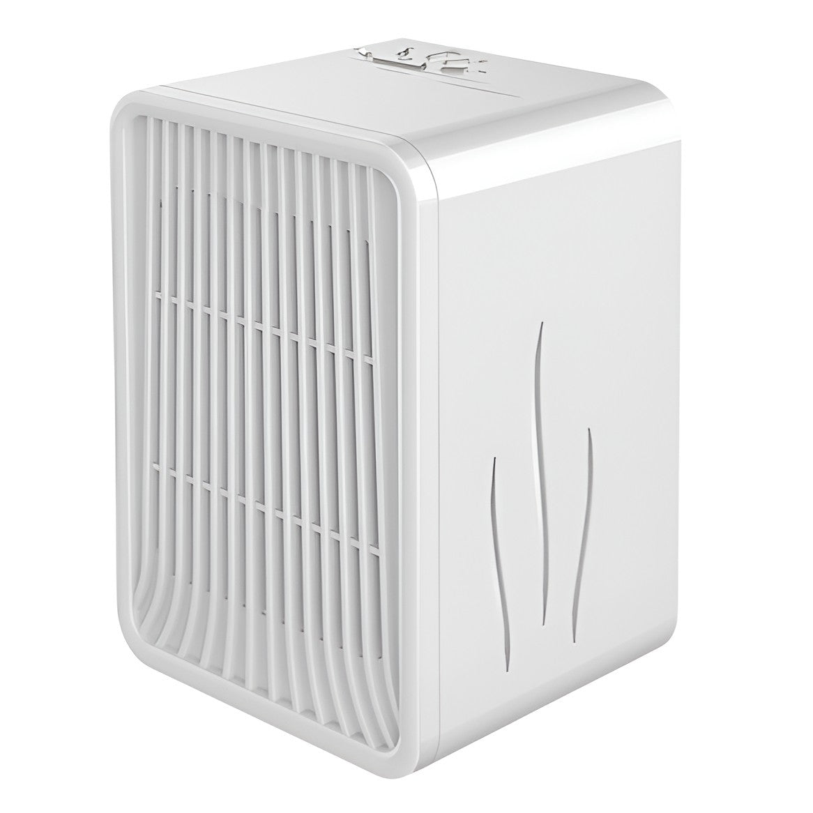 Mini Incalzitor Pentru Birou, Incalzire Si Racire, 1000-1200W, Cu Lumini, Cu Maner, Lungime Cablu 1.5 M, 3 Trepte De Temperatura