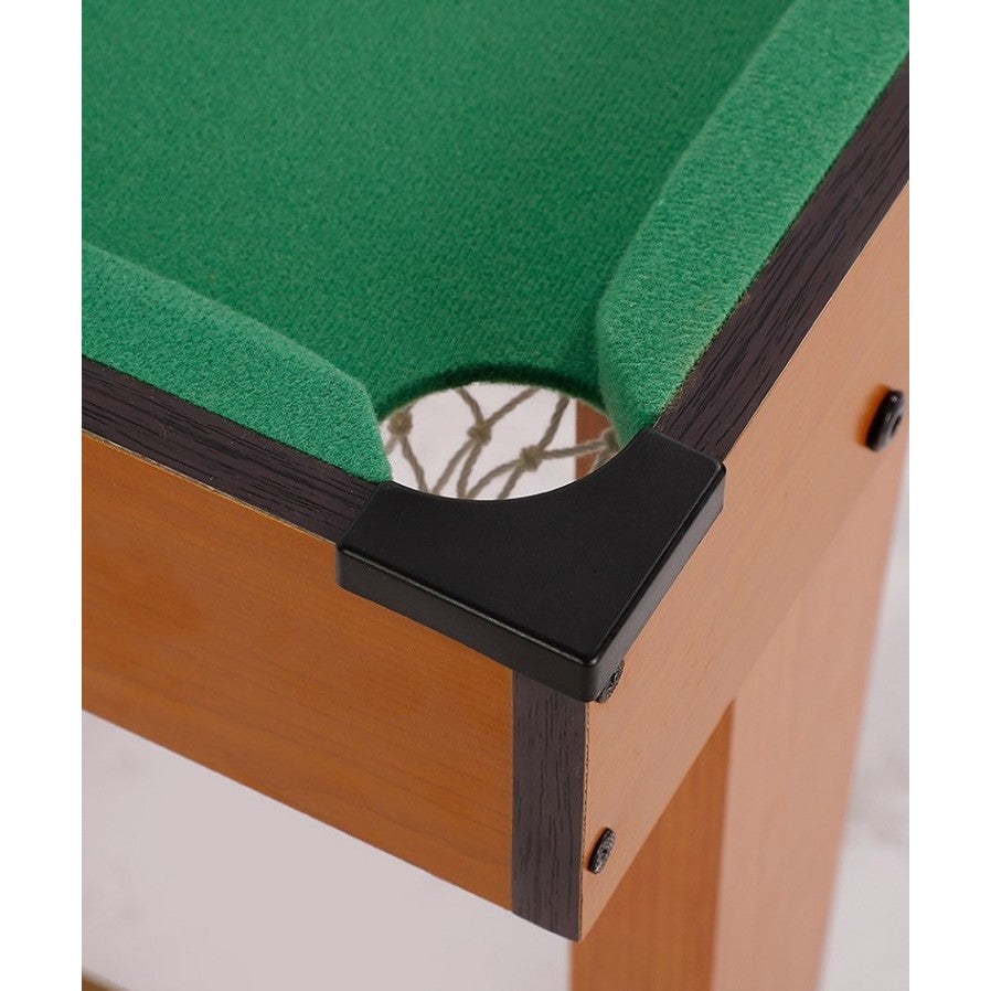 Mini Masa De Biliard Pentru Copii, Durabil, Usor De Transportat, 2 Tacuri, 16 Bile - vivimall.ro