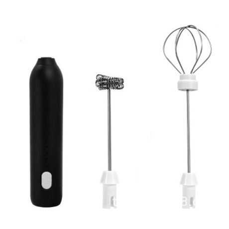 Mixer Spuma Lapte, Electric Cu Incarcare Usb, Bauturi Calde/Reci, Maner Izolat Termic, Otel Inoxidabil, Pentru Latte, Ciocolata Calda, Cappuccino, Frappe, Usor De Folosit, 2 Accesorii - vivimall.ro