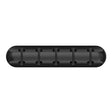 Organizator de Cabluri, Vivimall, Autoadeziv, Multifunctional, 5 Locuri de Suport, 9.6x2.2cm, Negru - vivimall.ro