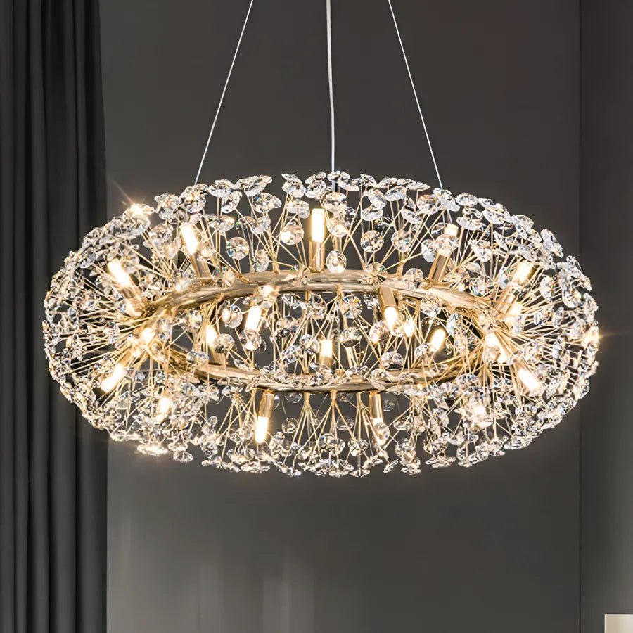 Candelabru Cristal Minuet 12X G9, Diametru 60Cm, Lucios - vivimall.ro