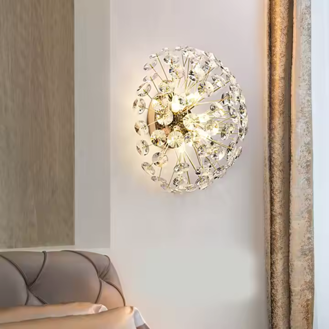 Candelabru Cristal Minue, 4X G9, Diametru 35Cm - vivimall.ro