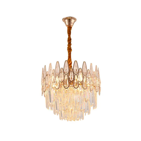 Candelabru Cristal Alhambra Petito 3X E14, Diametru 30Cm, Lucios - vivimall.ro