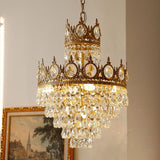 Candelabru Cristal Regalite Petito, 6Xe14, Diametru 45Cm, Lucios - vivimall.ro