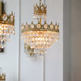 Candelabru Cristal Regalite Petito, 6Xe14, Diametru 45Cm, Lucios - vivimall.ro