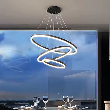 Lustra Led Suspendata Pagano, Lumina Rece/Calda/Neutra, Dimabila - vivimall.ro