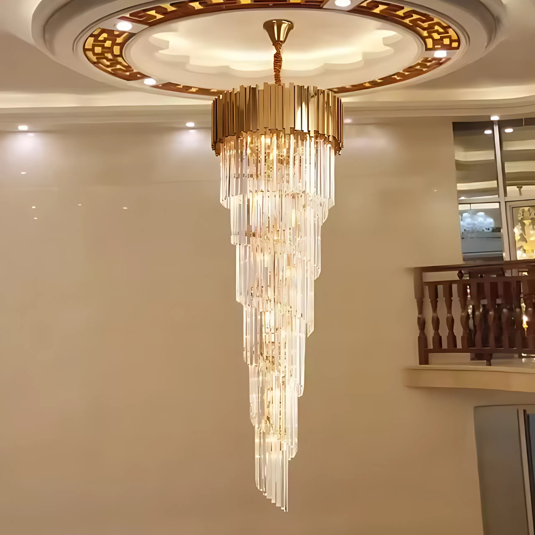 Candelabru Cristal Blois Ascendere E14, Diametru 60Cm - vivimall.ro