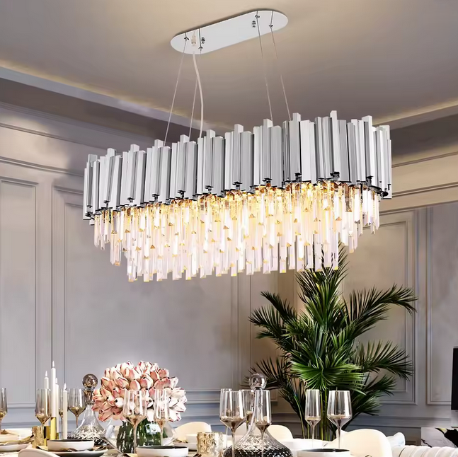 Candelabru Cristal Blois Regalis 10Xe14, Diametru 80Cm - vivimall.ro