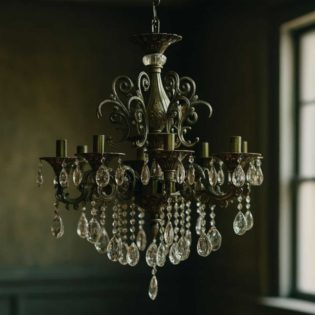 Candelabru Cristal Sanssouci Magno, 8Xe14, Diametru 65Cm - vivimall.ro