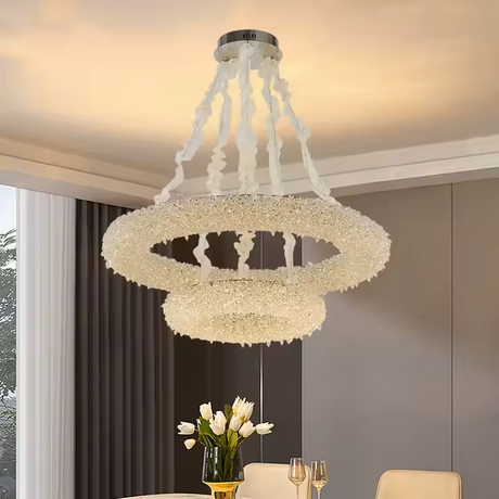 Candelabru Cristal, Hohenzollern Imperio, Diametru 100Cm, Lumina Rece/Calda/Neutra - vivimall.ro