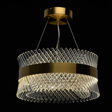 Candelabru Cristal Alhambra Magno, Led, Diametru 60Cm, Lumina Calda/Rece/Neutra, Dimabil, Inaltime Reglabila - vivimall.ro