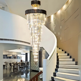 Candelabru Cristal Versailles Culmino E14, Diametru 60Cm, Lucios Si Negru - vivimall.ro