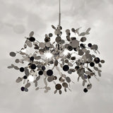 Candelabru Modern, Capricio Allegro, 2Xe14, Diametru 40Cm, Crom Lucios - vivimall.ro