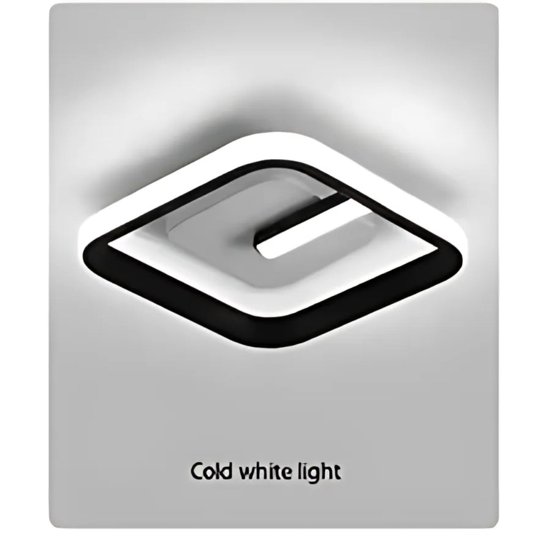 Lustra Led Victoria, Patrata, Lumina Rece/Calda/Neutra - vivimall.ro