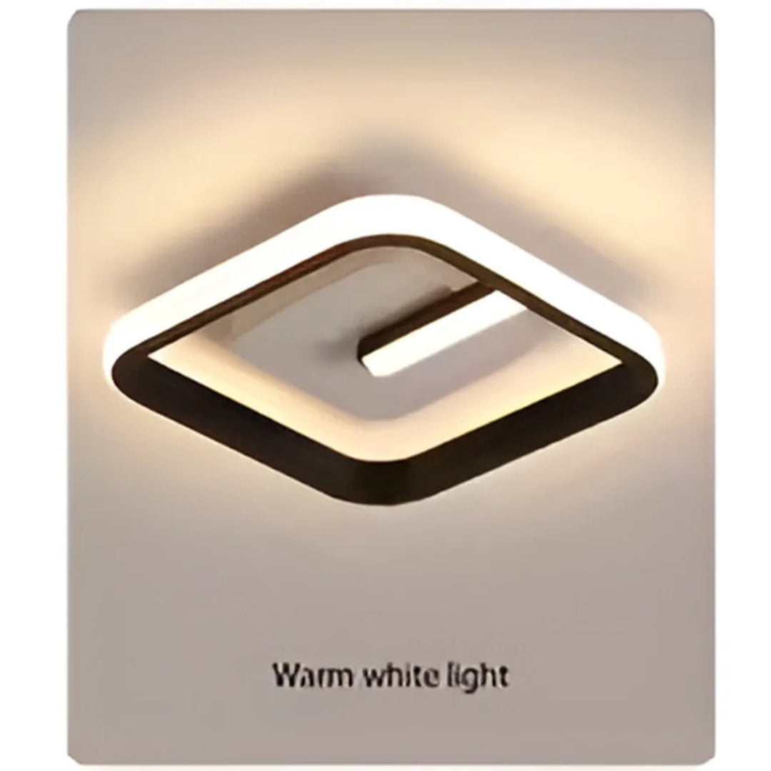 Lustra Led Victoria, Patrata, Lumina Rece/Calda/Neutra - vivimall.ro