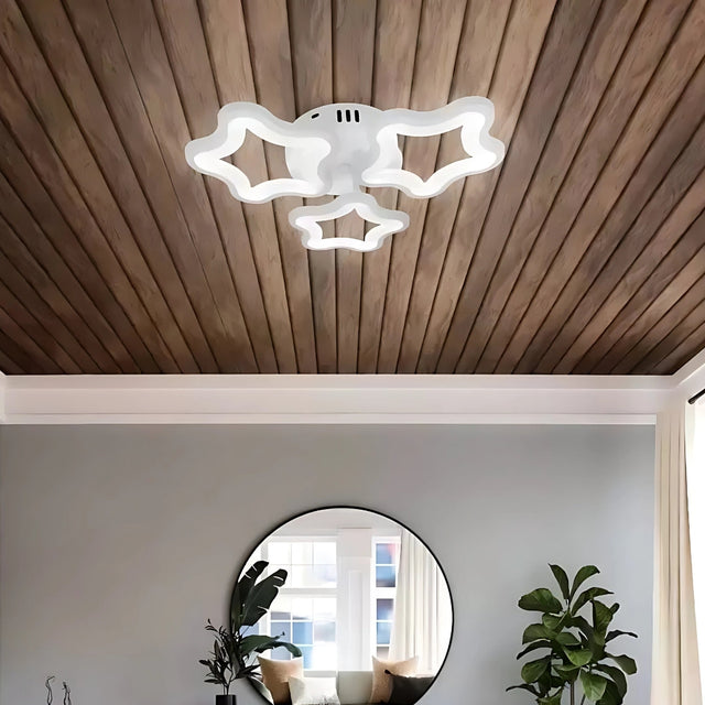 Lustra Led Stelarium, 3 Stelute, Lumina Rece - vivimall.ro