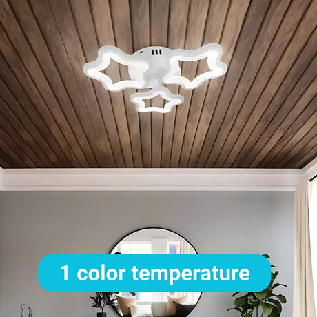 Lustra Led Stelarium, 3 Stelute, Lumina Rece - vivimall.ro