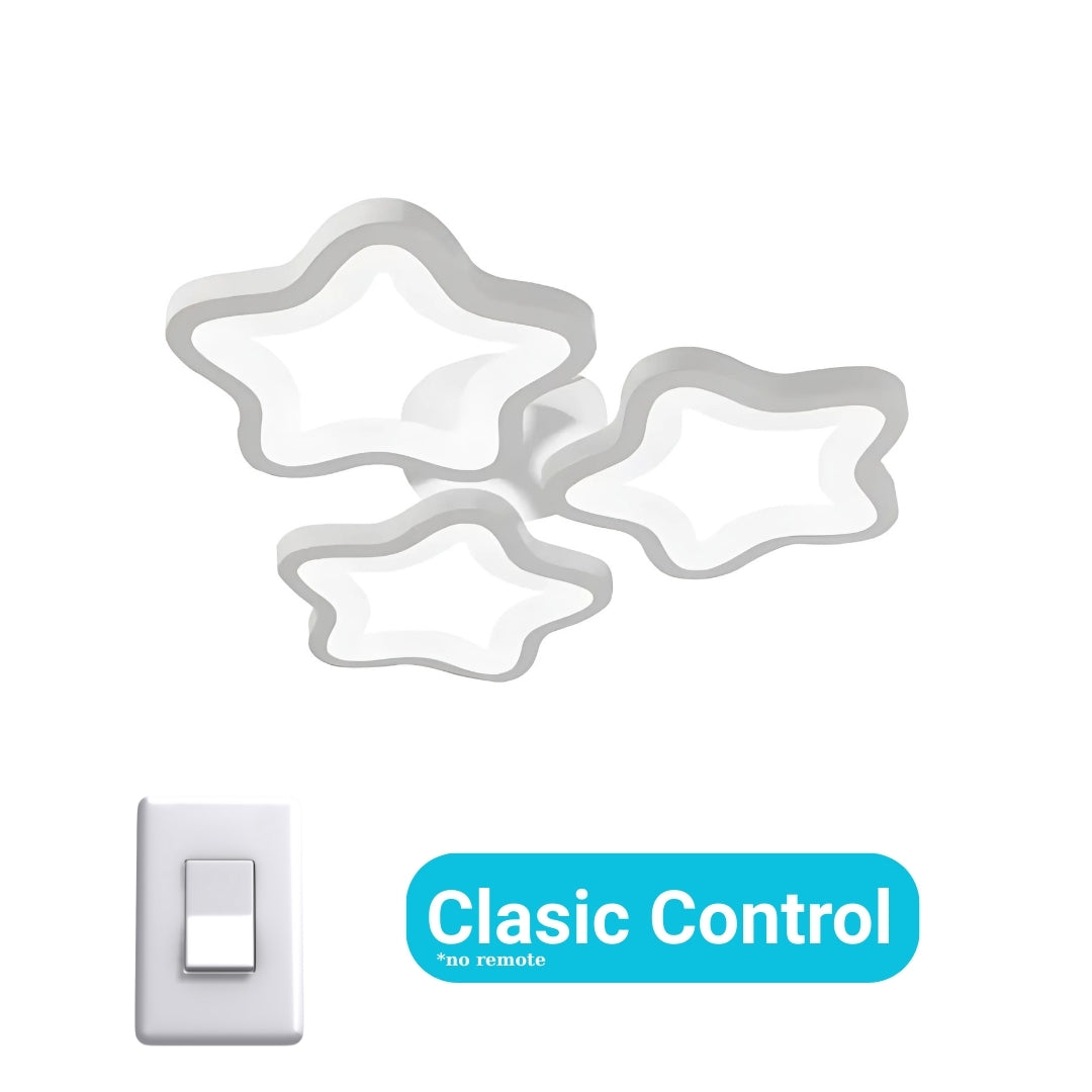 Lustra Led Stelarium, 3 Stelute, Lumina Rece - vivimall.ro