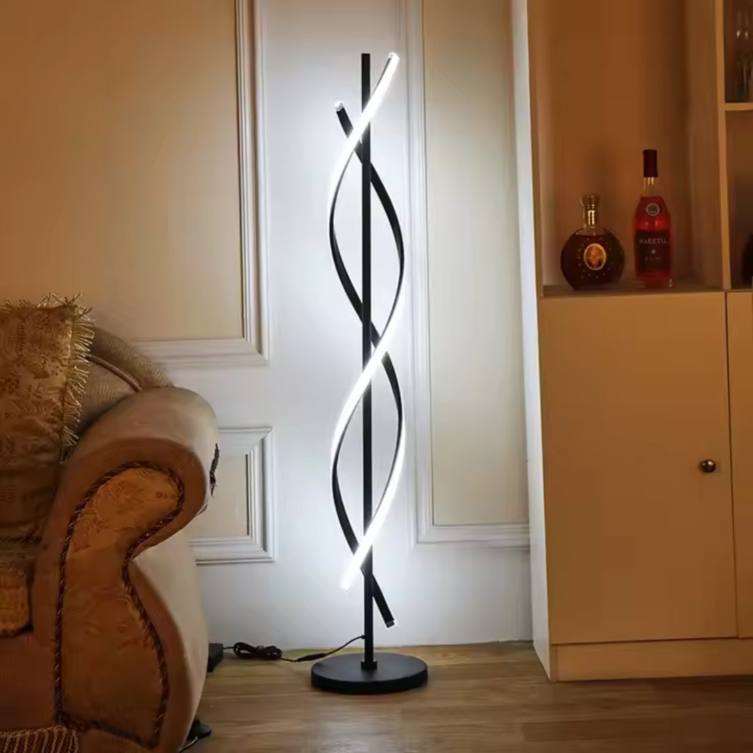 Lampadar Led Upsilon, 3000K/4000K/6000K, Metal Si Acril - vivimall.ro