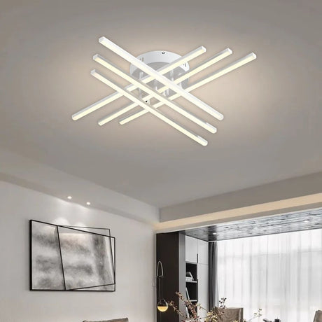Lustra Led Gio, Lumina Rece/Clada/Neutra - vivimall.ro