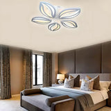 Lustra Led Cu Telecomanda Orchid, 5 Petale, Lumina Rece/Calda/Neutra, Dimabila - vivimall.ro