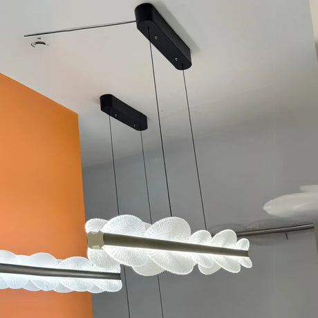 Lustra Led Suspendata Cu Telecomanda Isotta, Lumina Rece/Calda/Neutra, Dimabila,Inaltime Reglabila - vivimall.ro