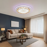 Lustra Led Cu Telecomanda Davide Rgb, Lumina Astra/Rece/Calda, Dimabila - vivimall.ro