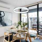 Lustra Led Cu Telecomanda Anina, Lumina Rece/Calda/Neutra, Dimabila - vivimall.ro