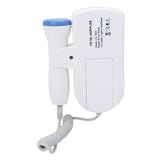 Monitor Fetal Doppler, Monitorizare Sarcina, Ritm Cardiac, Ecran Lcd 4.5 Cm, 2 X Baterii Aa (Neincluse), Portabil, Din Abs, Utilizare De La 9 Saptamani