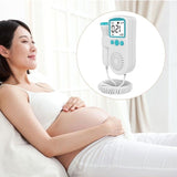 Monitor Fetal Doppler, Monitorizare Sarcina, Ritm Cardiac, Ecran Lcd 4.5 Cm, 2 X Baterii Aa (Neincluse), Portabil, Din Abs, Utilizare De La 9 Saptamani